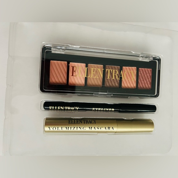 New Ellen Tracy Eye Essentials Eyeshadow Eyeliner Mascara - Picture 9 of 13